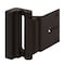 Prime-Line Door Reinforcement Lock, 3 in. Stop, Aluminum Construction, Bronze U 11126 - alternate 1